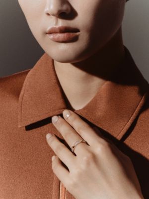 リング 《エルメス・クルー・ドゥ・H》 5クルー ダイヤ PG | Hermès